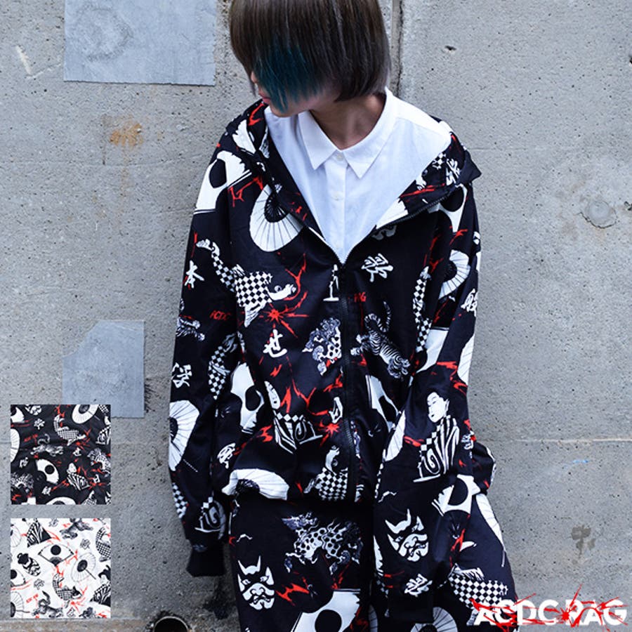 カブキzip Bigパーカー 原宿系 品番 Acdw Acdcrag エーシーディーシーラグ のレディースファッション通販 Shoplist ショップリスト