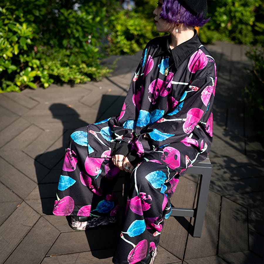 チェリーワイドパンツ 原宿系 ファッション 品番 Acdw Acdcrag エーシーディーシーラグ のレディースファッション 通販 Shoplist ショップリスト