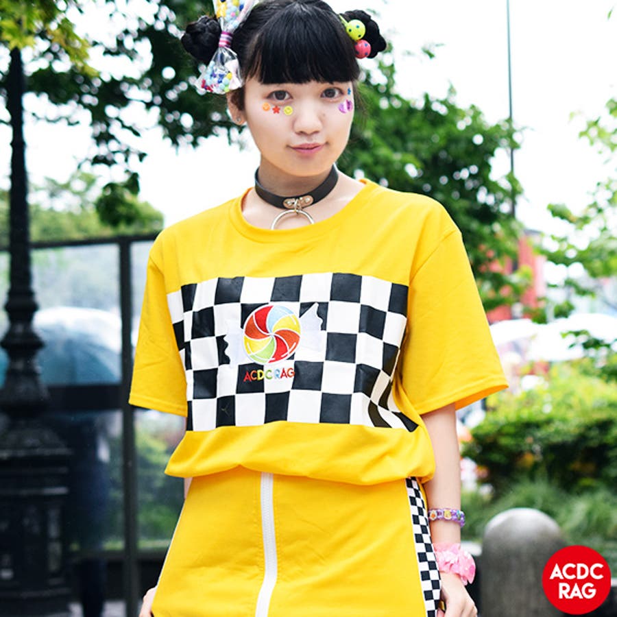 Popキャンディ チェックt Tシャツ 品番 Acdw Acdcrag エーシーディーシーラグ のレディースファッション 通販 Shoplist ショップリスト