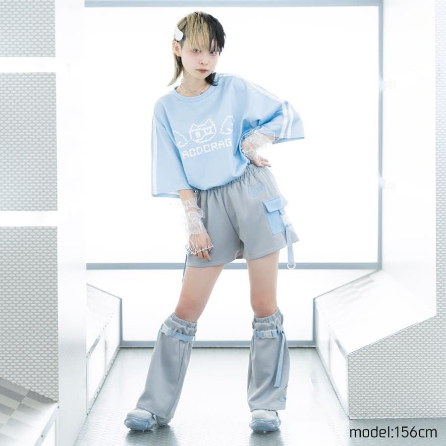 ドットネコ ショートパンツ ジャージ[品番：ACDW0002727