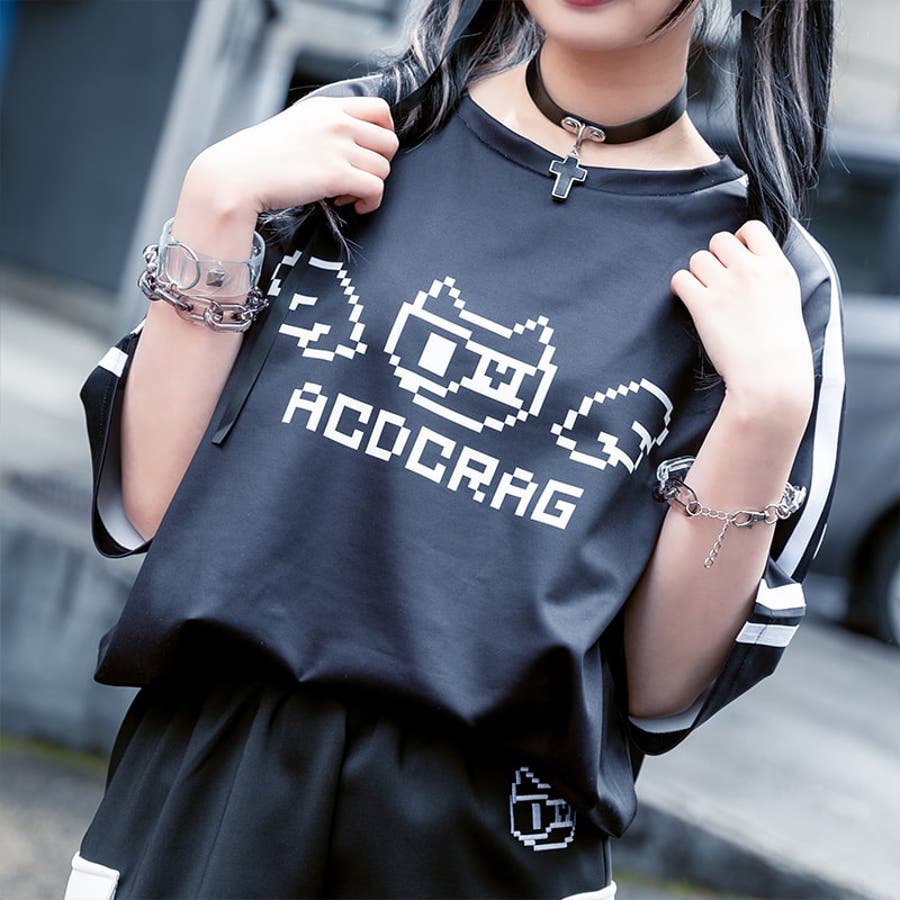 ドットネコ T BK[品番：ACDW0002736]｜ACDCRAG（エーシー