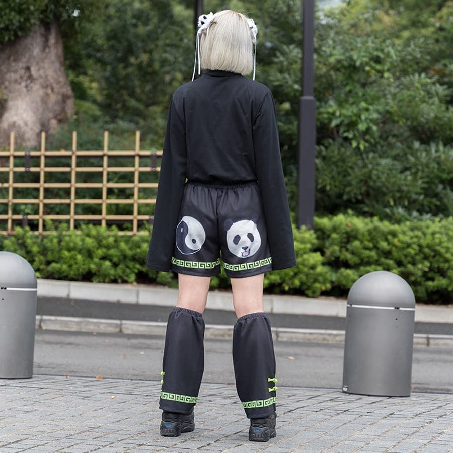 女性に人気！ パンダチャイナ ショーパン[品番：ACDW0002583 ショートパンツ パンツ