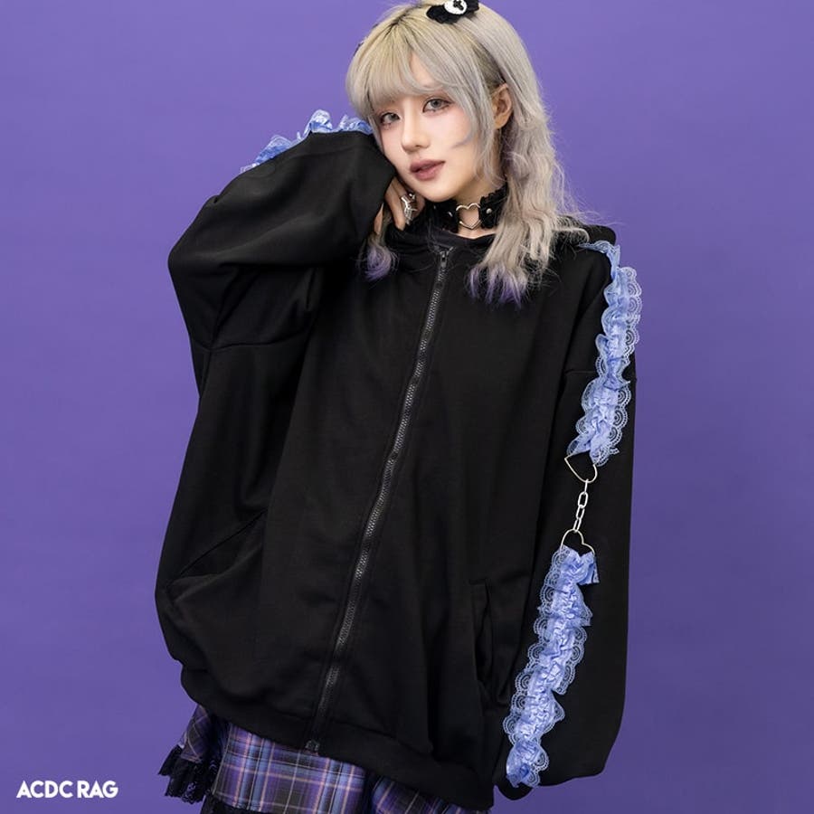 LOVE PUNK ZIPパーカー[品番：ACDW0002777]｜ACDCRAG（エーシー