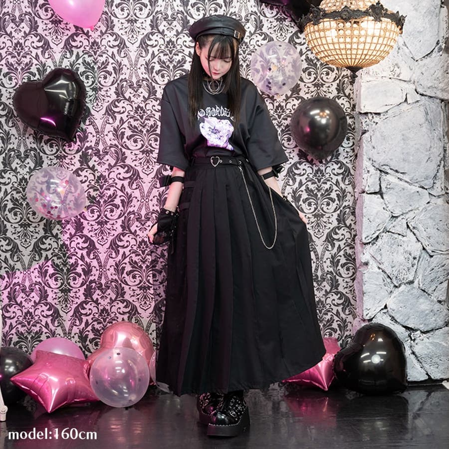 ハーネスデザインサス付スカート | outlet | axes femme online shop