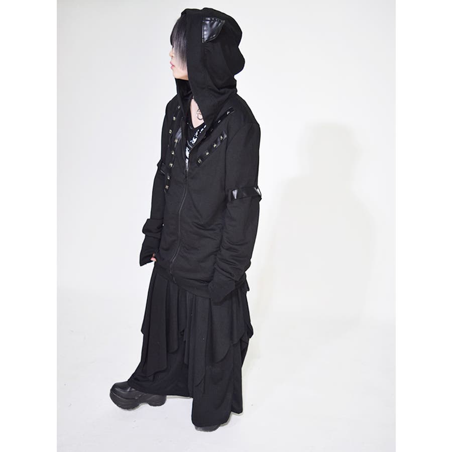 マリズロック　MARI'S ROCK 猫耳付きパーカー　パンクロックゴスロリ マリズロック MARI'S ROCK 猫耳付きパーカー パンクロック