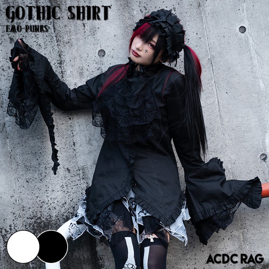 100％安い GOTHICシャツ ゴス[品番：ACDW0002380]｜ACDCRAG ゴシック トップス