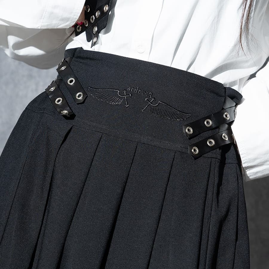冥闇 PU ラップスカート[品番：ACDW0002664]｜ACDCRAG（エーシー