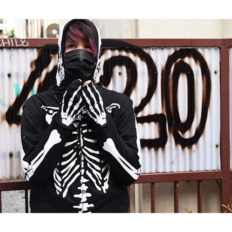 BONEパーカー ドクロ パーカー[品番：ACDW0000770]｜ACDCRAG