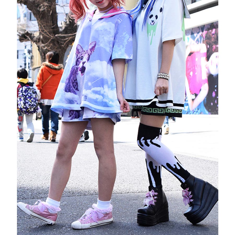 Aパンダセーラー セーラー Tシャツ[品番：ACDW0001417]｜ACDCRAG