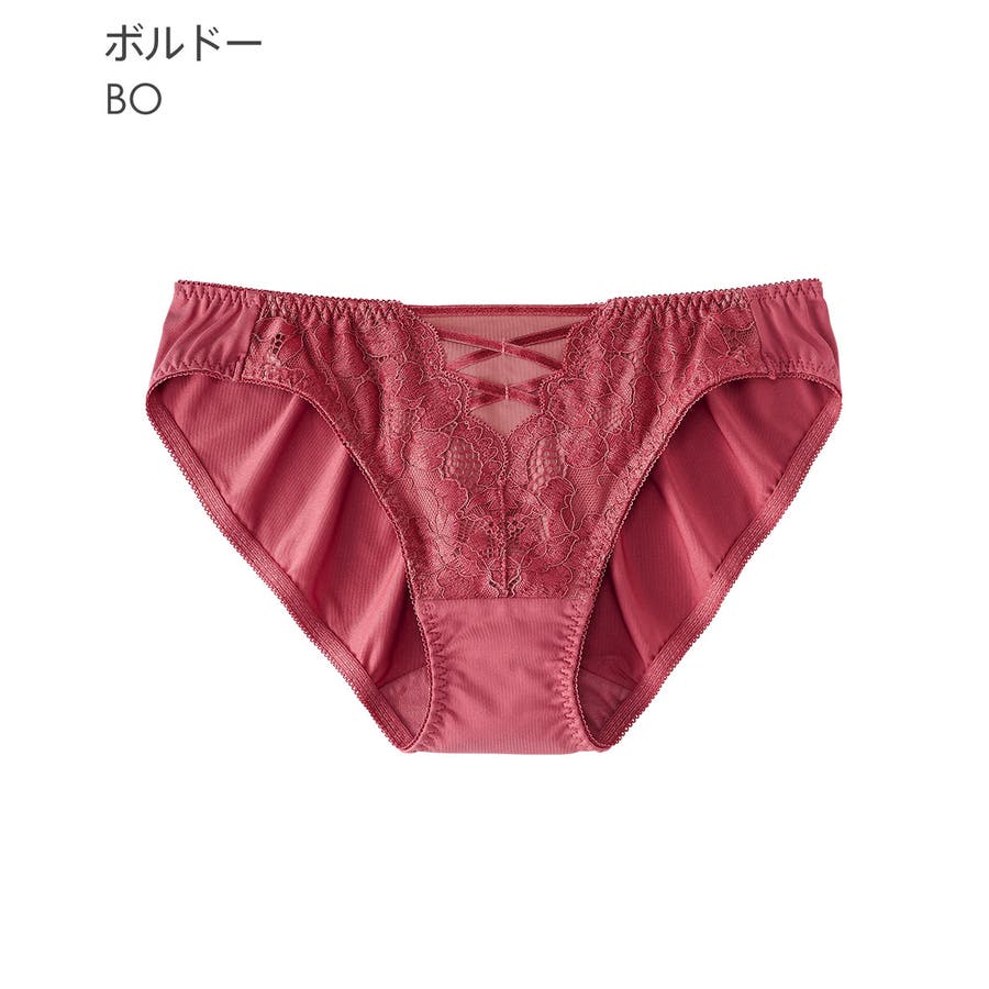 白フルバックパンティー　お尻 