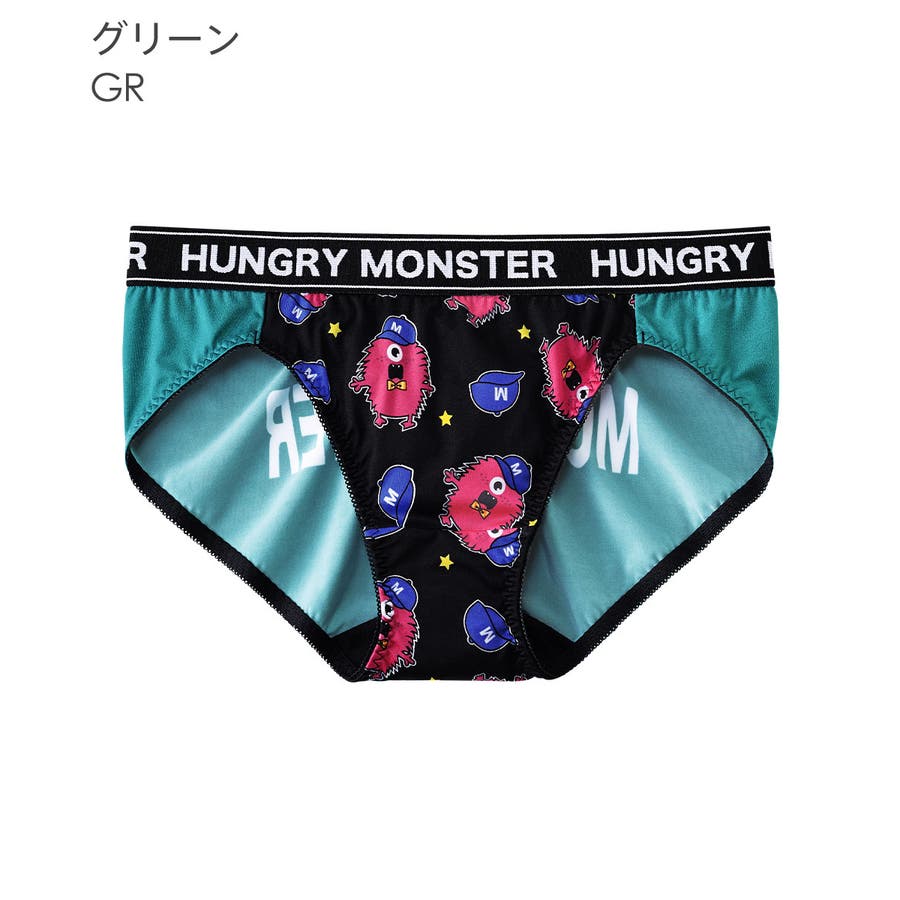 MONSTERS柄 プレーンショーツ[品番：SK000007918]｜aimerfeel