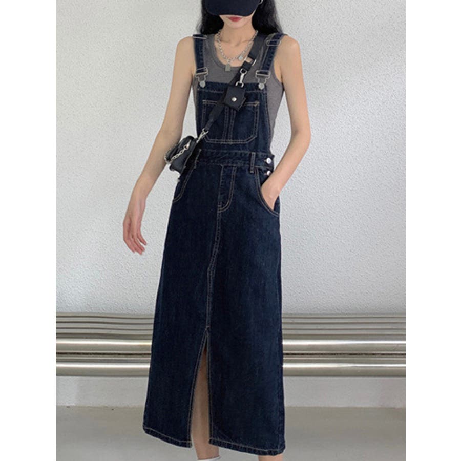 ドゥロワー デニムロングワンピース ジャンスカ ドゥロワー デニムロングワンピース ジャンスカ デニム