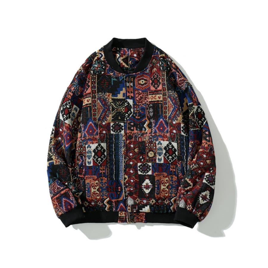 niko andパッチワークブルゾン 早いものがち日曜日出品終了 セール】パッチワークボアブルゾン（ブルゾン）｜niko and