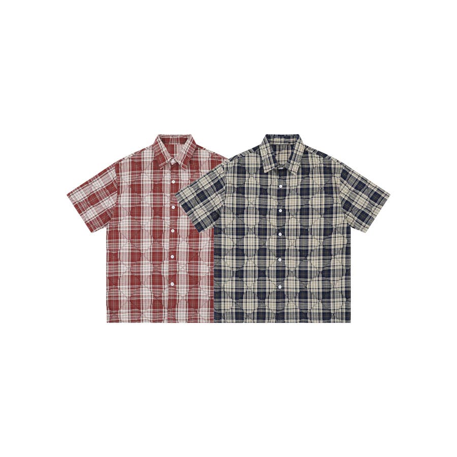 LIMITEDオーバーサイズチェックシャツ（RED×RED） | HATSUNEX