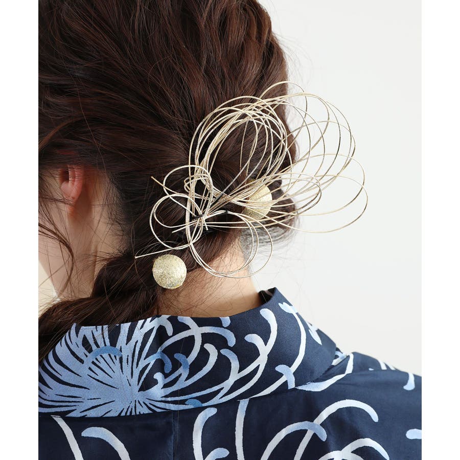 プルメノア ヘアクリップ 2カラー ハワイアン ヘアアクセサリー