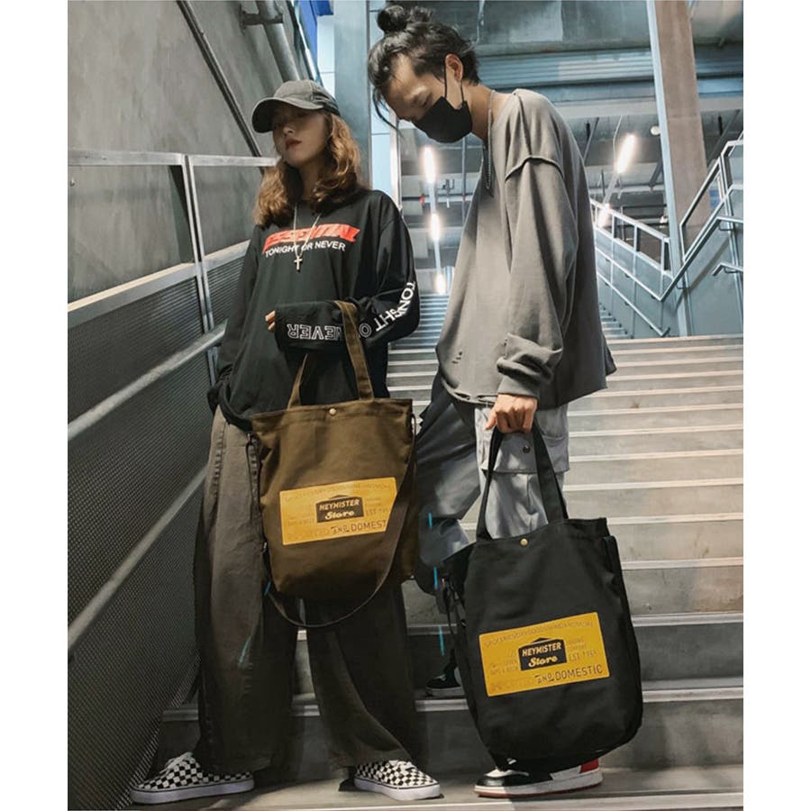 HOOK 2wayキャンバスショルダーバッグ トートバッグ[品番