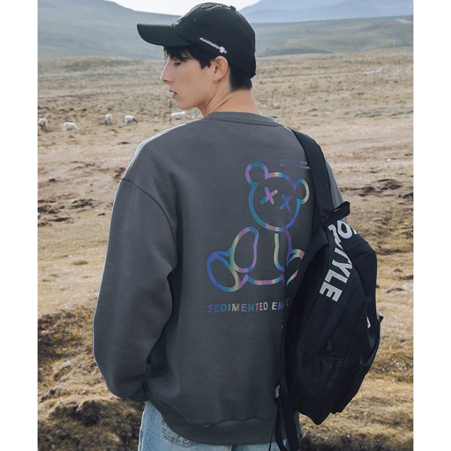   スウェット ユニセックス タグ付き 韓国正規品 ユニセックス）マーカーレタリングニットハーフTシャツ | ファッション