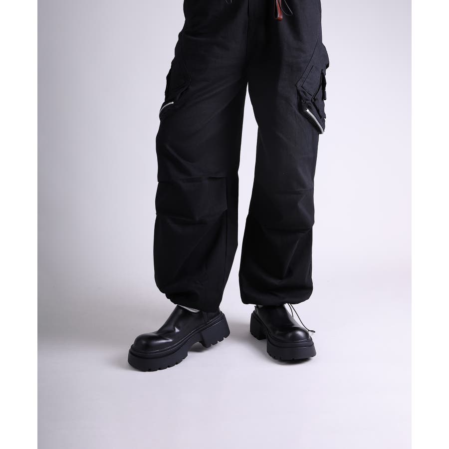 【期間限定お試し価格】 GENXDER】カーゴレイヤードパンツ[品番：XT000012267]｜aimoha パンツ