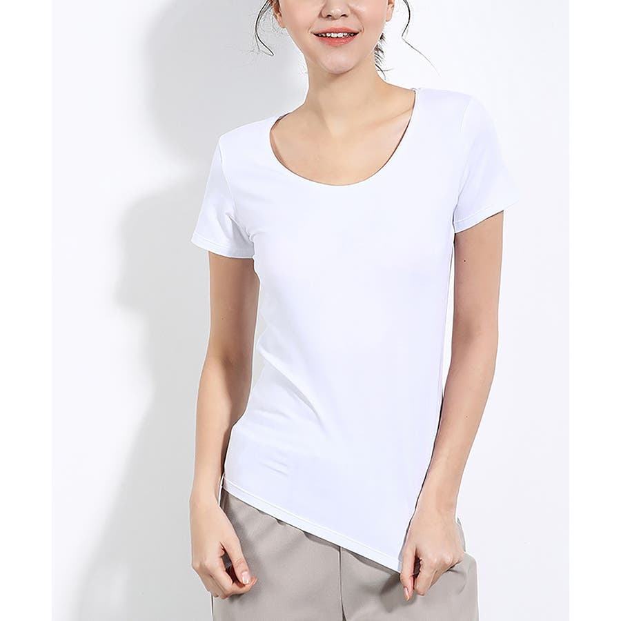 シームレスインナー Tシャツ インナー 品番 Xt Aimoha アイモハ のレディースファッション通販 Shoplist ショップリスト