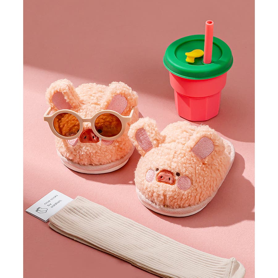 aimoha KIDS 】【定番】激かわいい立体的なアニマルモチーフボアルーム