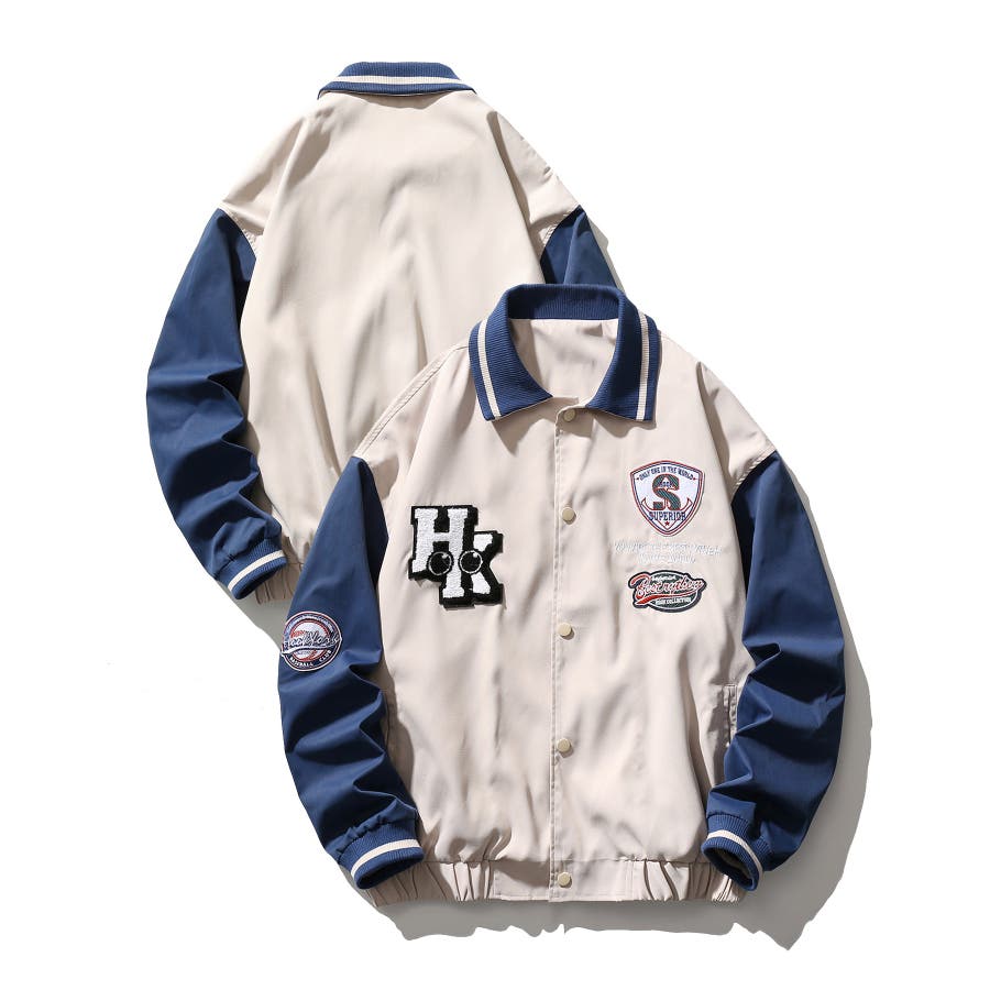 HOOK original アメカジワッペン付きコーチジャケット [品番：XT000005247]｜HOOK（フック）のメンズファッション通販｜SHOPLIST（ショップリスト）