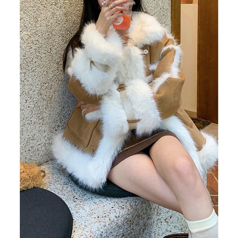 最高級品】HIROKI ヒロキ ムートンコート チャキアンラム 本革