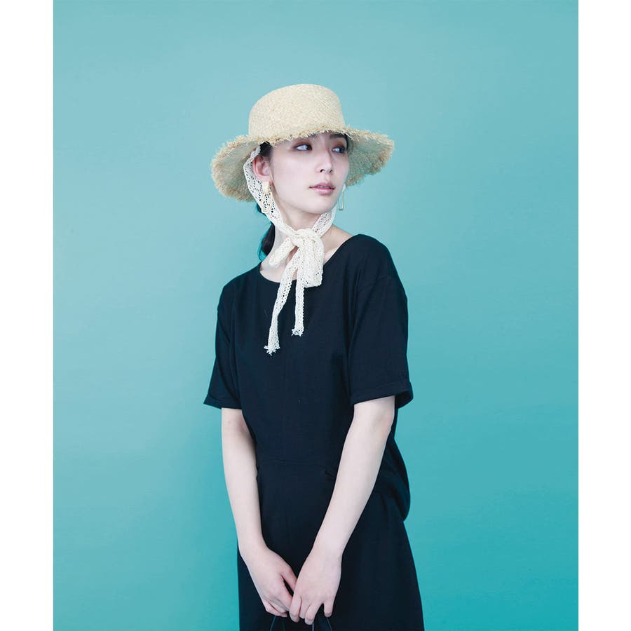 レース紐麦わらハット 麦わら帽子 レディース 品番 Xt Aimoha アイモハ のレディースファッション通販 Shoplist ショップリスト