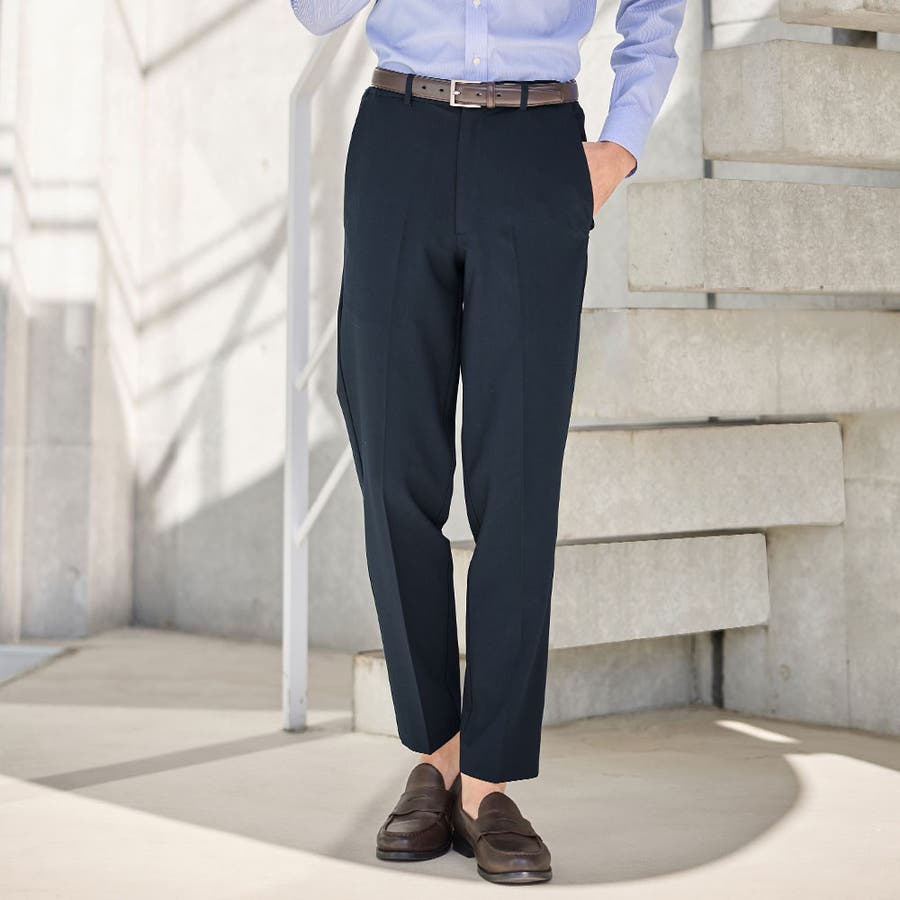 楽ちん快適ストレッチスラックス【股下70㎝】[品番：ATTW0007099