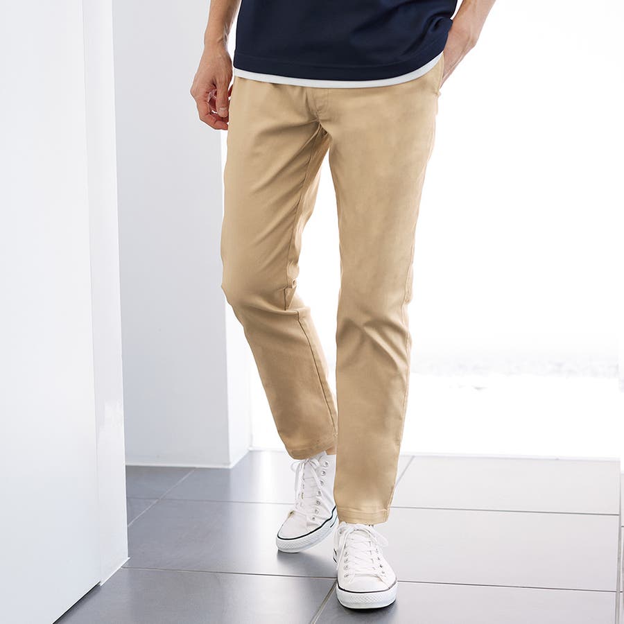 接触冷感 ウエストイージーパンツ【股下７０㎝】[品番：ATTW0007115]｜REMEN'S（リメンズ）のメンズファッション通販｜SHOPLIST（ショップリスト）