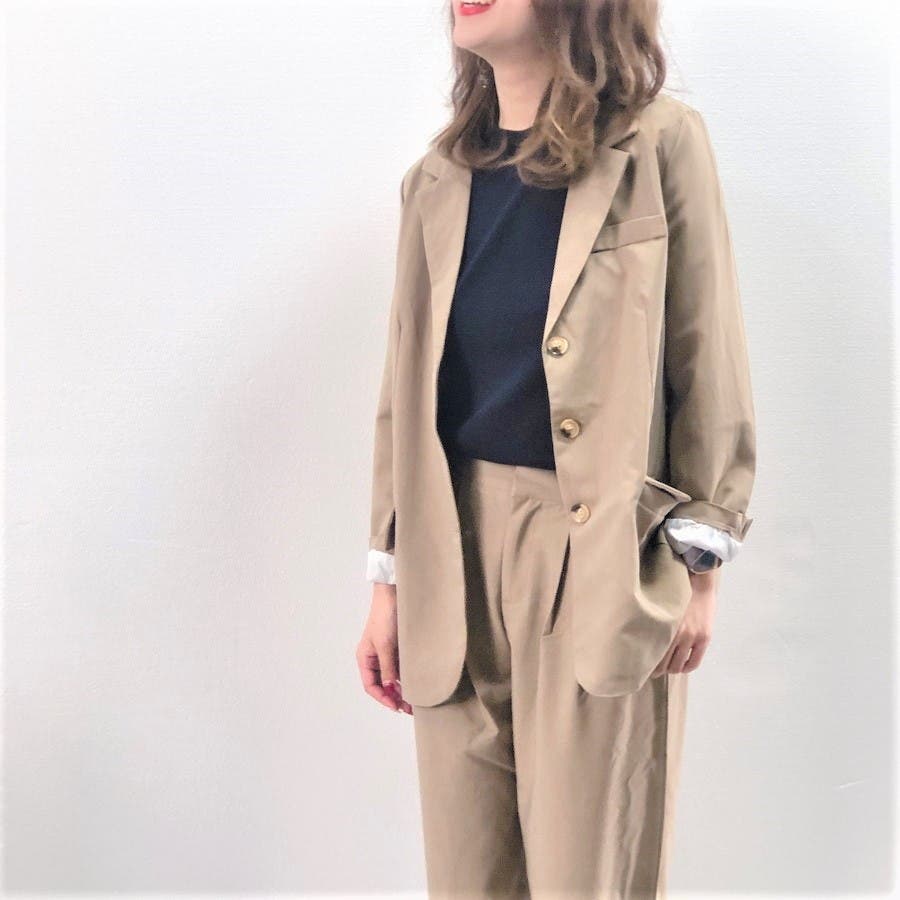 セットアップ メンズライクスタイル テーラードジャケット パンツ セットアップ 品番 Orpw Marcydorn マーシードルン のレディースファッション通販 Shoplist ショップリスト