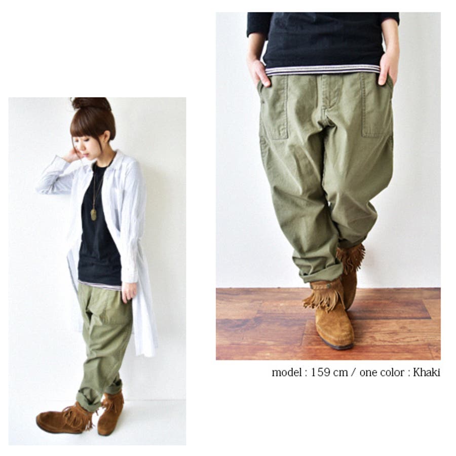 KAPITAL Travis着用　ミリタリーサルエルパンツ KAPITAL Travis着用 ミリタリーサルエルパンツ Amazon | [KakiKhaki