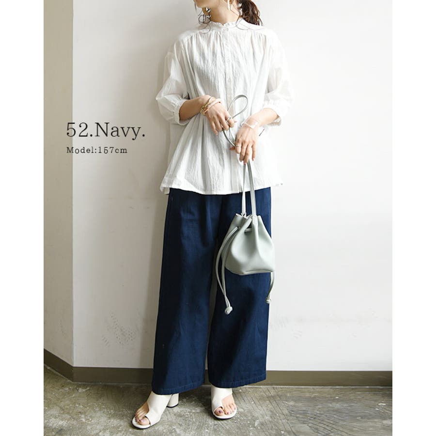 ワイドパンツ レディース 春[品番：ZX000006009]｜and it