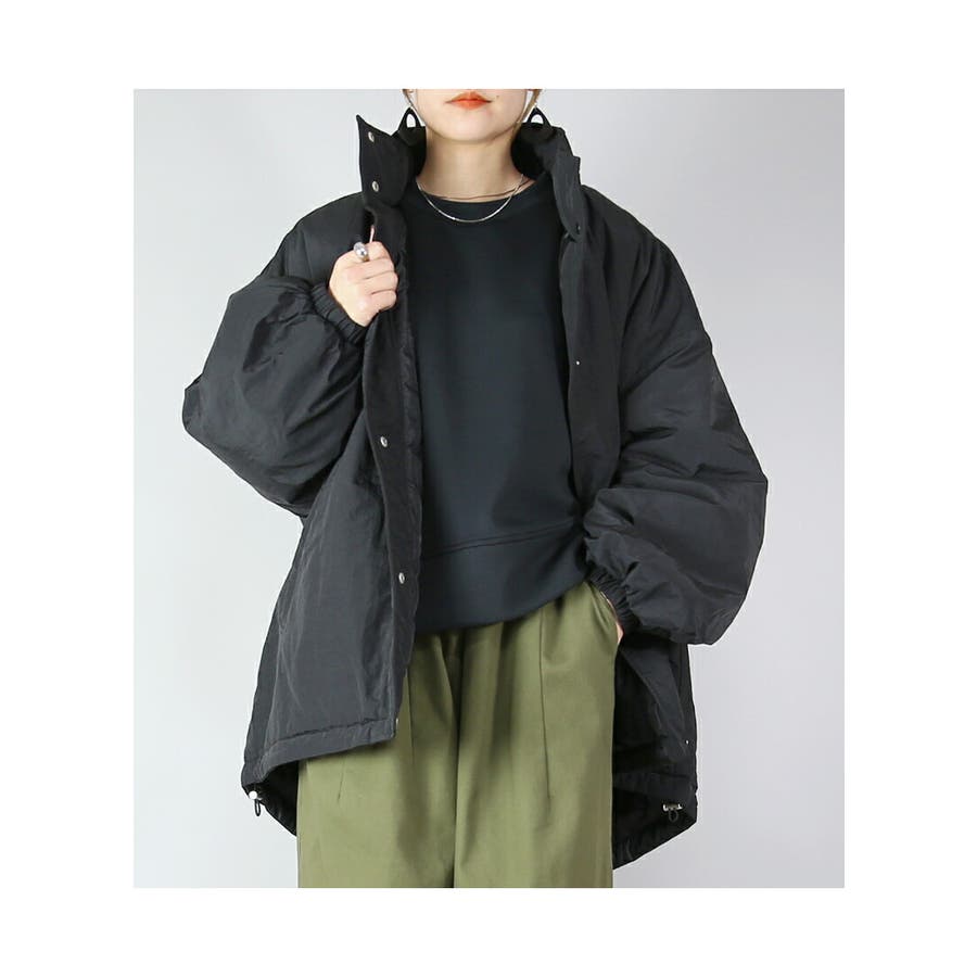 OUTLET SALE- 訳あり品など大放出 リバーシブルスタンドカラーモンスターコート コート レディース ジャケット・アウター