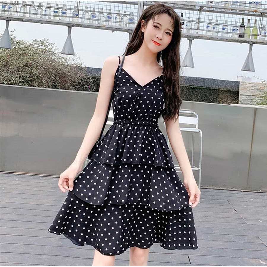 Admiral ノースリーブワンピース M アズールバイマウジー AZUL BY MOUSSY ウエスト切替袖ギャザー