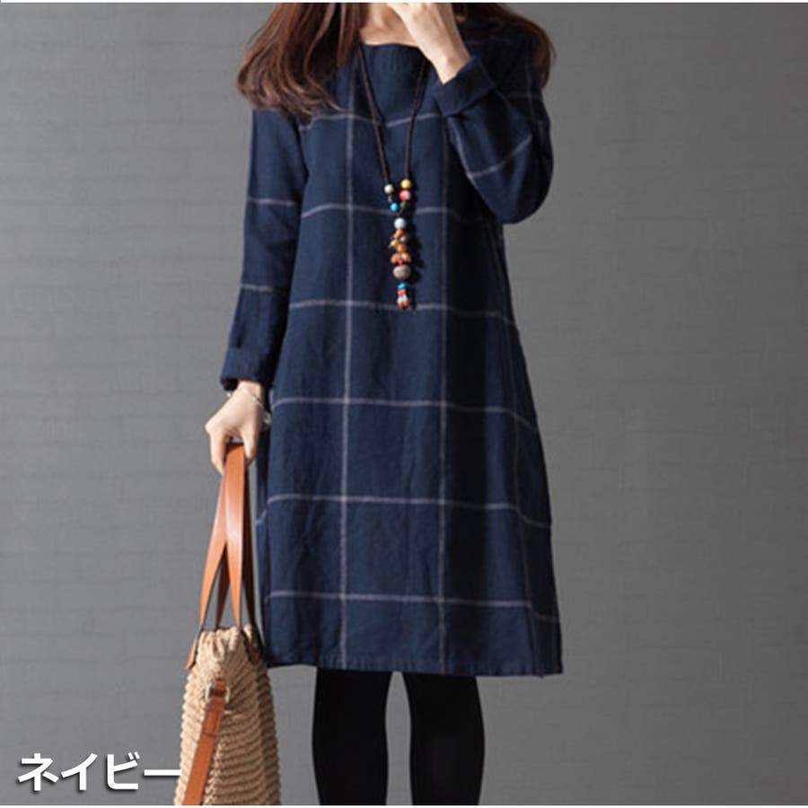 秋ワンピース ワンピース チェック柄 品番 Akiw And Kawaii アンドカワイイ のレディースファッション通販 Shoplist ショップリスト