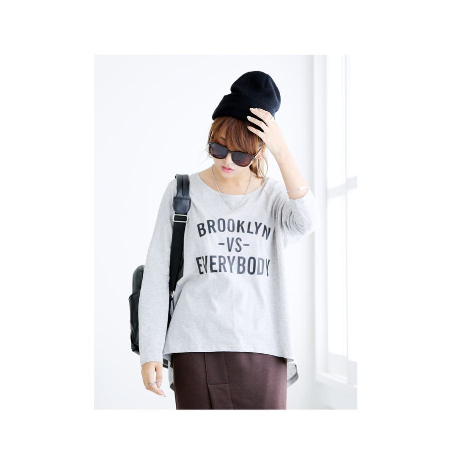 グランジ】GRAPE 25AW アシンメトリーロングイヤーニットキャップ