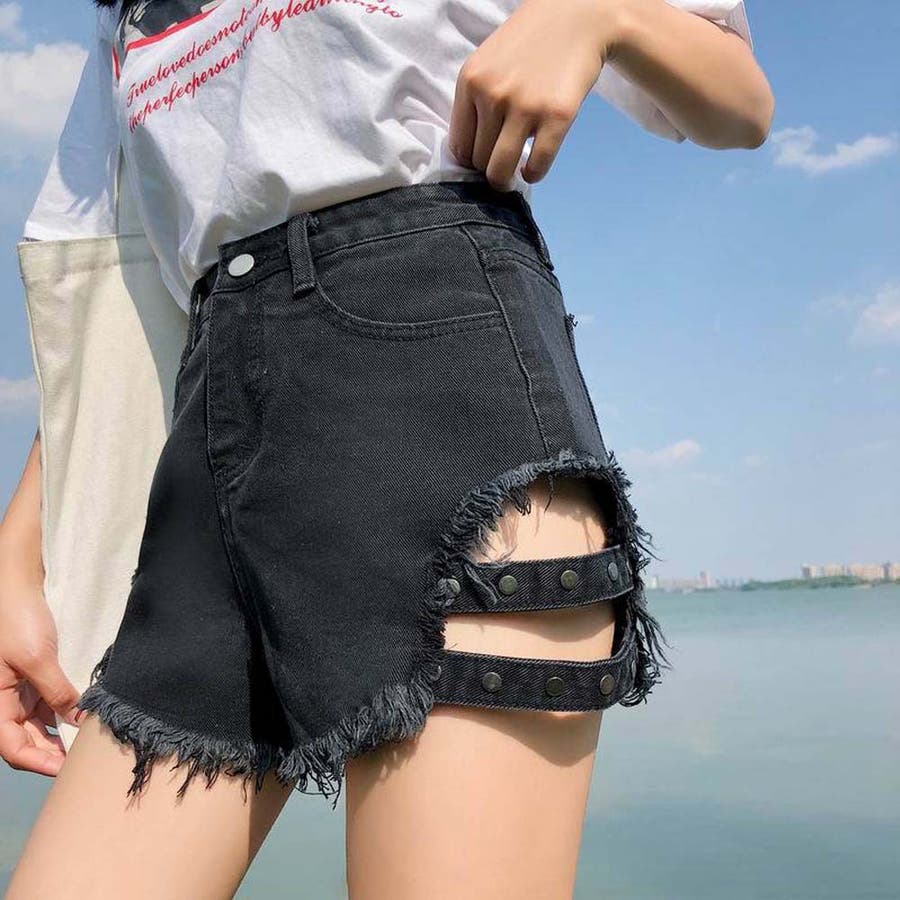 d.i.a.ダメージ加工ラメショートパンツ d.i.a.ダメージ加工ラメショートパンツ レディース