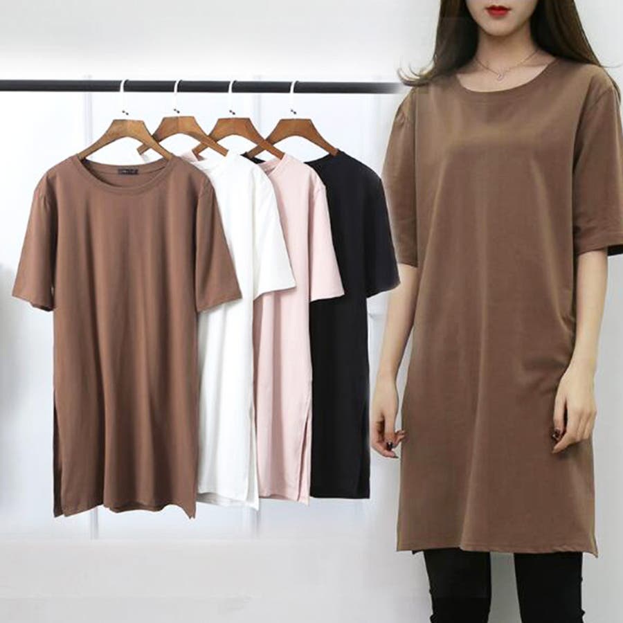 ロングtシャツ レディース 半袖 品番 Agcw Angelcloset エンジェルクローゼット のレディース ファッション通販 Shoplist ショップリスト