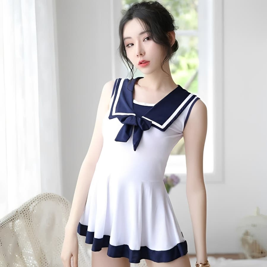 セーラー服 コスプレ 2点セット[品番：AMJW0004952]｜Anna Mu JAPAN（アンナムージャパン）｜レディース｜Shoplist