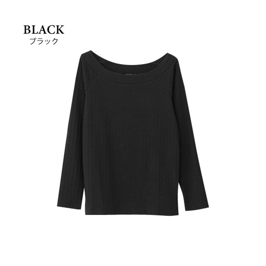 &HEAT ]Uネックorオフショルダー発熱ミニワンピ [H519