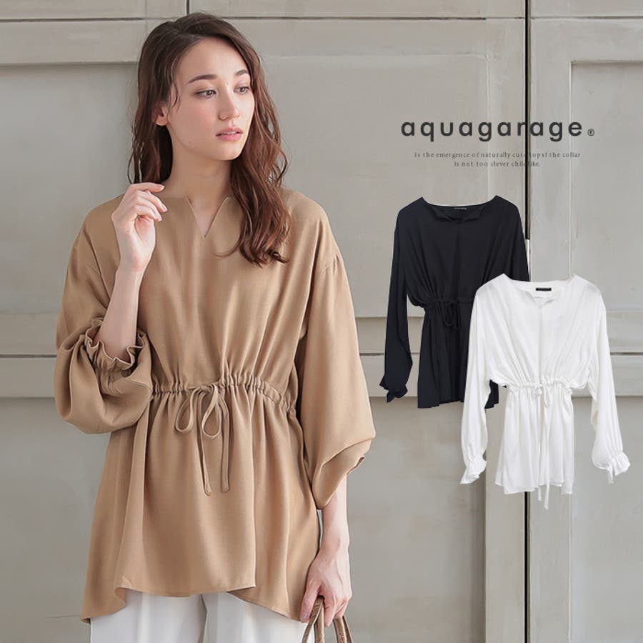 トップス チュニック シャツ 品番 Qu Aquagarage アクアガレージ のレディース ファッション通販 Shoplist ショップリスト