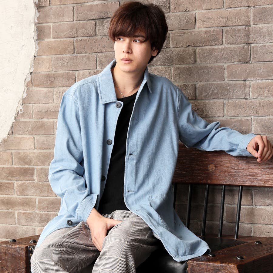 デニムコート Raglan sleeve denim coat 【デニム コート】 color ID / SAKURA