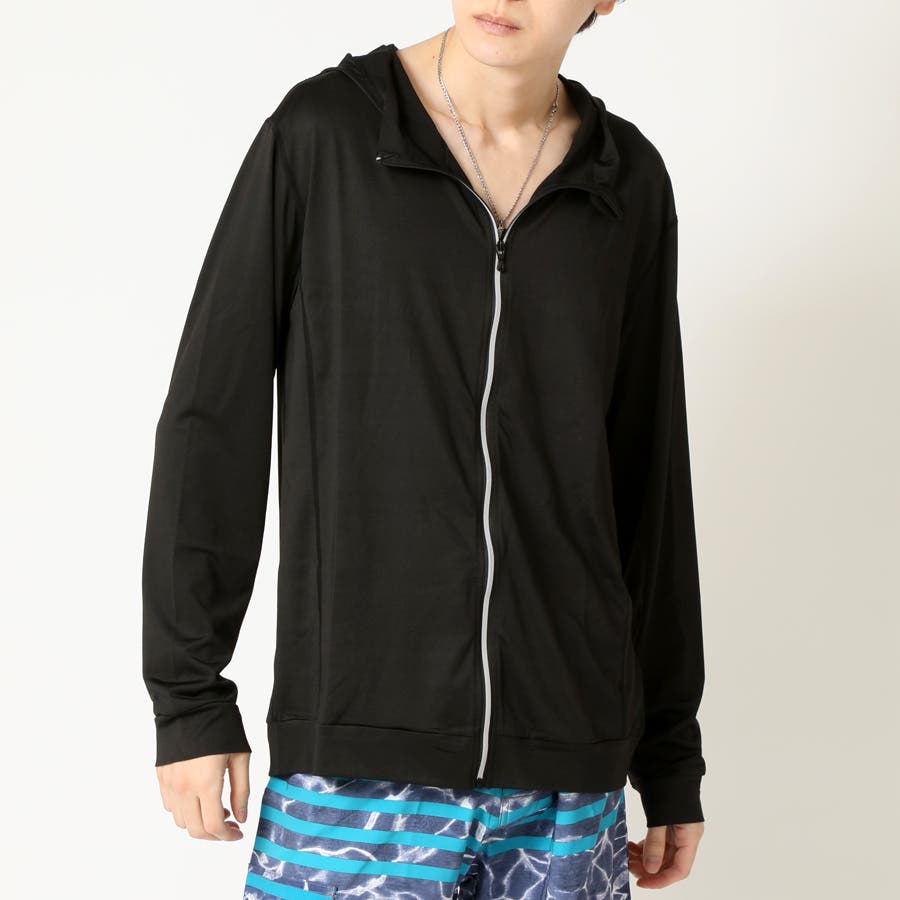 アメリ ラッシュガード トップス パーカー ブラック セール】Hurley/ハーレー パーカー ジップアップ 長袖 水陸両用