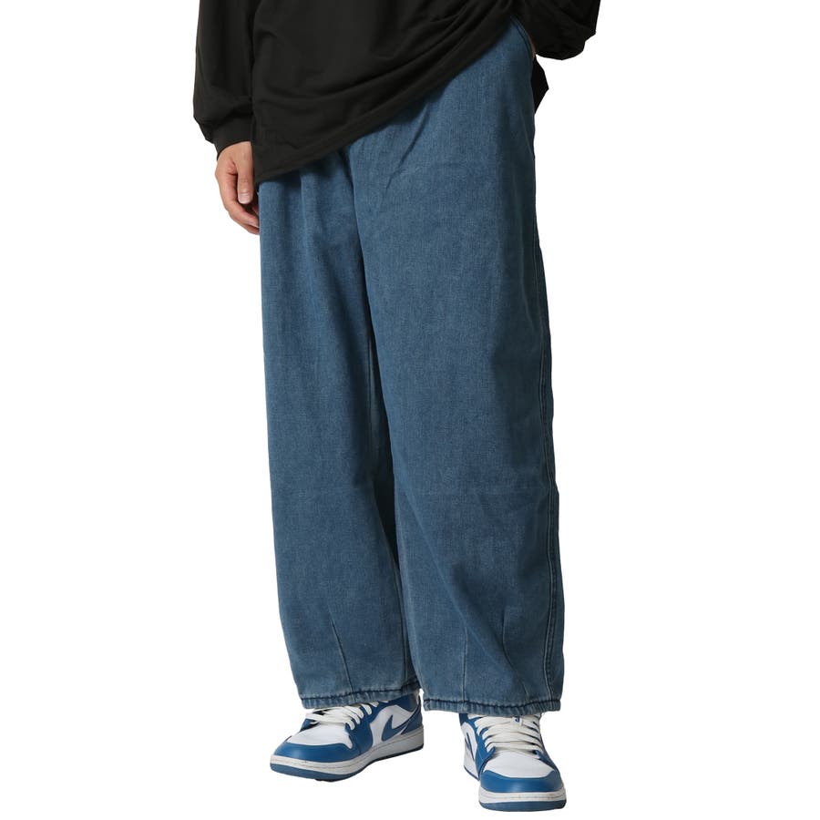 Gパン メンズ ワイドパンツ[品番：RQ000004238]｜ARCADE（アーケード