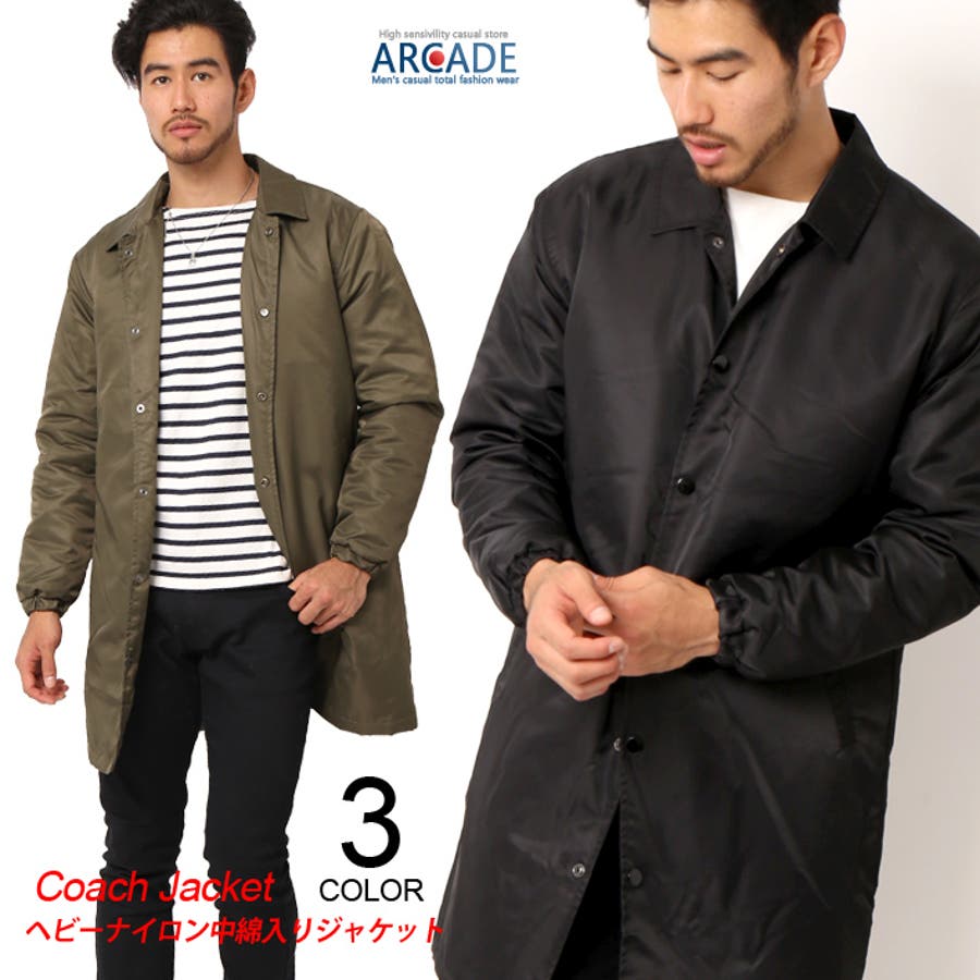 ASAKO NYLON | LONG COACH JACKET (JKAGIW094) | ATON