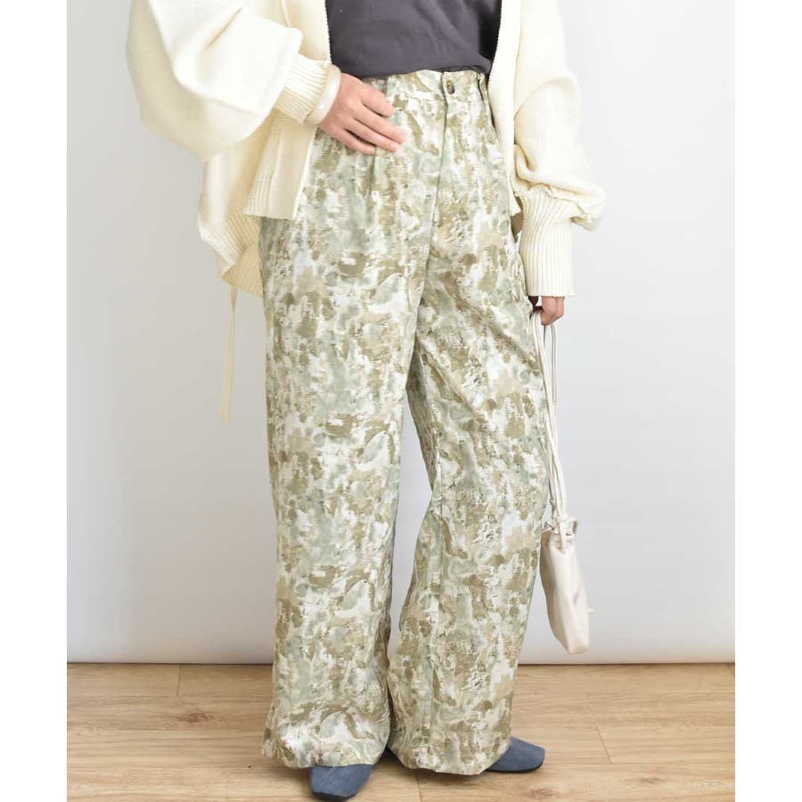 人気の贈り物が大集合 Watercolor print loose[品番：ARGW0004470]｜ARGO TOKYO パンツ