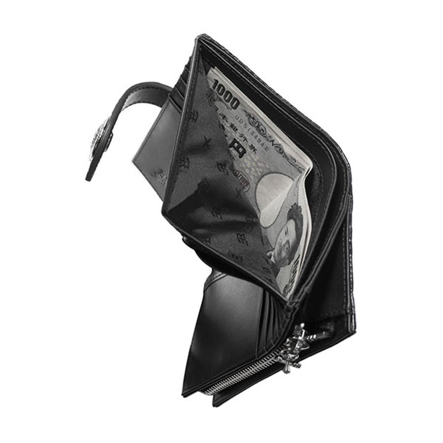 アンティークミディアムウォレット/クロコスタイル/アルテミス