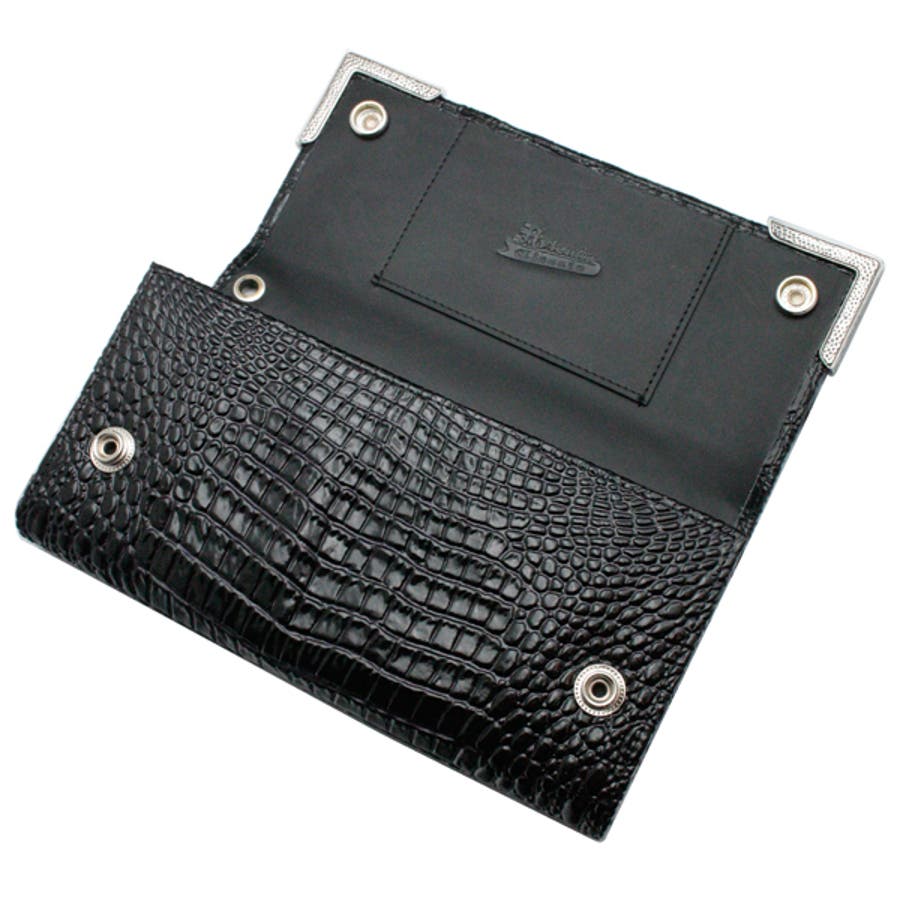 イーグルコーナーロングウォレット/クロコスタイル/アルテミス