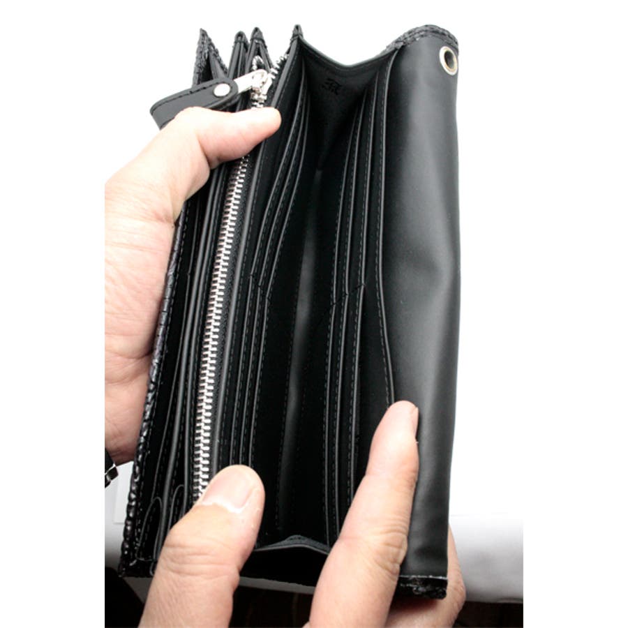 イーグルコーナーロングウォレット/クロコスタイル/アルテミス