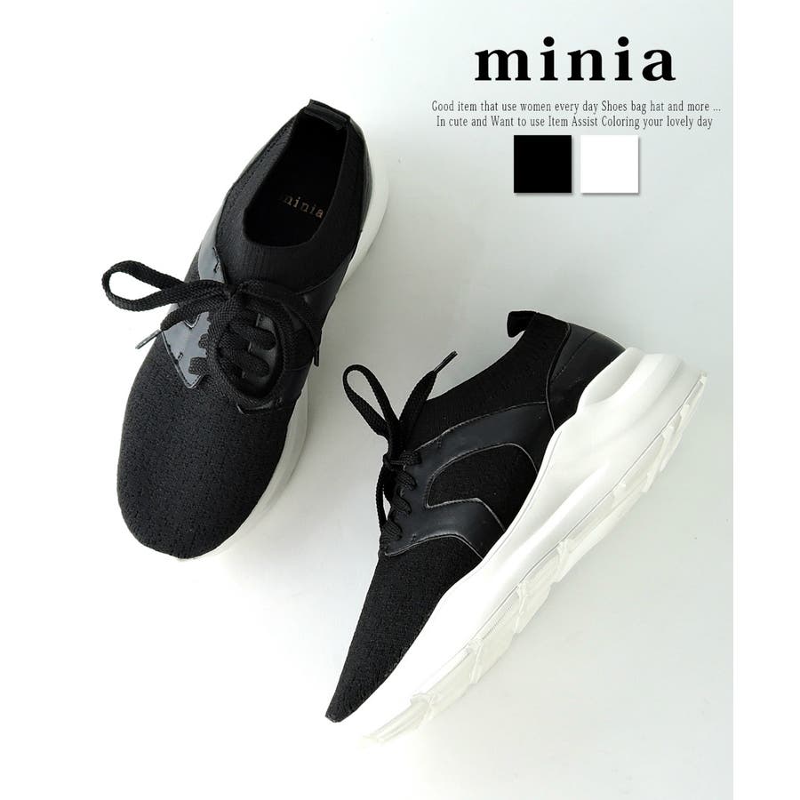 ニットスニーカー スニーカー ローカットスニーカー 品番 Asns Minia ミニア のレディース ファッション通販 Shoplist ショップリスト